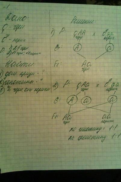 Решить все с правильным оформлением 1 две черные мыши родили от коричневого самца потомство. одна 25