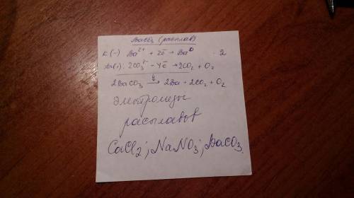 1)составьте схемы электролиза для следующих расплавов : 2)составьте схемы электролиза растворов: