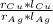 \frac{r_C_u*l_C_u}{r_A_g*l_A_g}