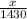 \frac{x}{1430}