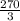 \frac{270}{3}