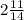 2 \frac{11}{14}