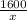 \frac{1600}{x}