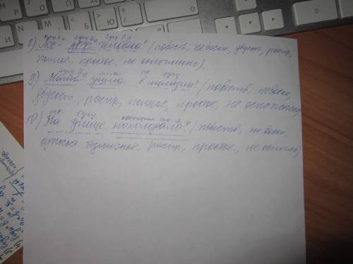 Напишите 10 предложений с полным синтаксическим разбором