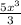 \frac{5x^3 }{3}