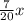 \frac{7}{20} x