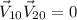 \vec V_{10}\vec V_{20}=0