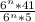 \frac{ 6^{n} * 41}{ 6^{n}*5 }