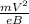 \frac{mV^{2} }{eB}