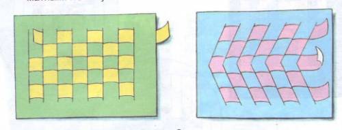 Какие рисунки можно сделать плетением бумаги
