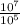 \frac{10^{7}}{10^{5}}