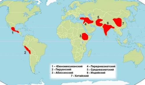 Заполнителя контурную карту древнейший район земледелия