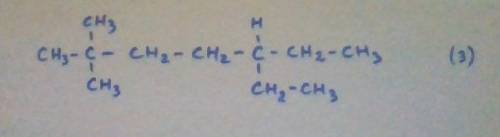 Составьте формулу углеводорода 3,4 диметил ,3 этилгептан.2 изомера и назвать.