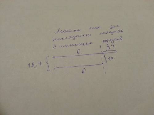 Вдвух канистрах было 15,4 л бензина.в одной канистре было на 3,4 л меньше,чем в другой.сколько бензи