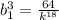 b_{1}^3= \frac{64}{ k^{18} }