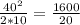 \frac{40^2}{2*10} = \frac{1600}{20}