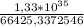 \frac{1,33 * 10^{35}}{66425,3372546}