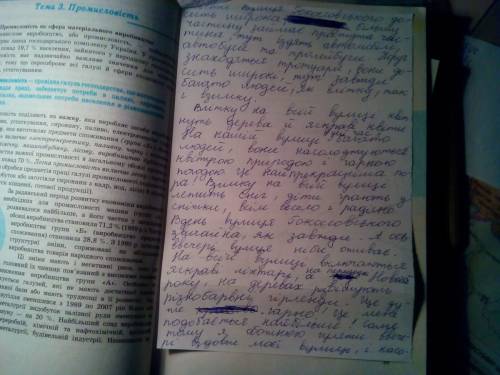 Твір опис місцевості за власними