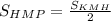 S_{HMP}= \frac{S_{KMH}}{2}