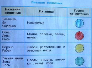 Номер 55 в рабочей тетради к учебнику окружающий мир за 3 класс