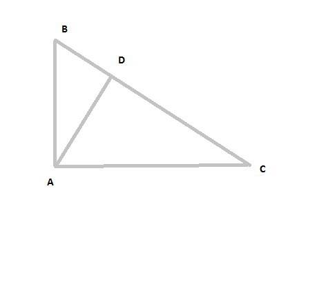 Треугольник abc прямоугольный,ab=8,bc=10,угол a=90градусов,ad _|_bc.найти ad