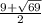 \frac{9+ \sqrt{69} }{2}