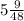 5 \frac{9}{48}