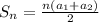 S_{n}= \frac{n(a_{1}+a_{2})}{2}