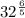 32^{ \frac{6}{5}}\\