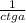 \frac{1}{ctga}