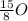 \frac{15}{8} O