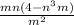 \frac{mn(4-n^3m)}{m^2}