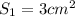 S_1=3cm^2