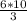 \frac{6*10}{3}