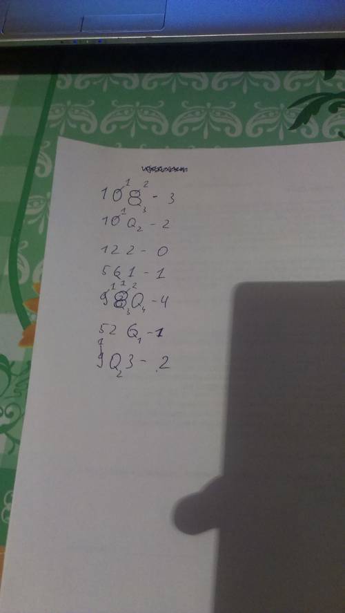 108-3, 100-2, 122-0, 561-1, 980-4, 526-1. каждому трехзначному числу сопоставлена цифра. какая цифра