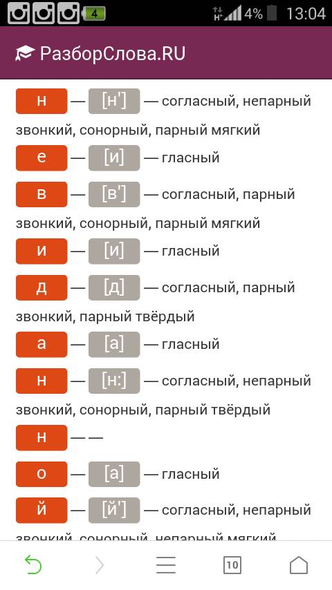 Фонетический разбор номер 1 слова новою разбор номер 3 слов невиданную, слабейшую,поднималась