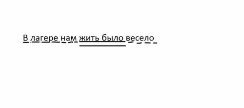 Придумать предложение с глаголом жить. выделить грамматическую основу.