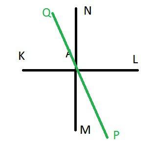 Прямые kl, mn и pq пересекаются в точке а, угл kam=90, угл кар: maq=4 : 5. один из образованныхуглов