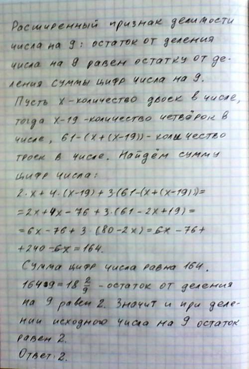 Маша загадала некоторое натуральное число и рассказала папе, что это число имеет 61 разряд и состоит