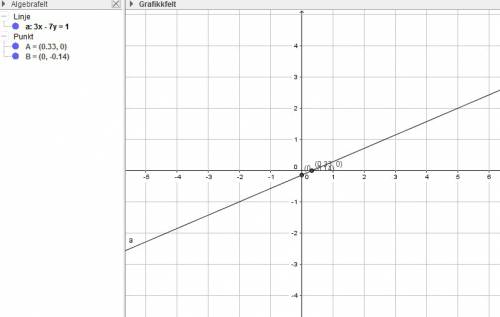 Имеет ли решение система? 3х-7у=1 6х-14у=3