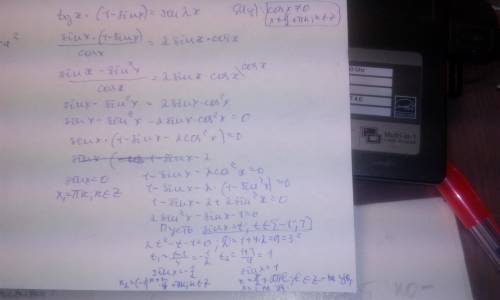 Решите уравнение ctg x(1+cos x)=sin 2x