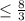 \leq \frac{8}{3}