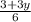 \frac{3+3y}{6}