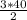 \frac{3*40}{2}