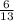 \frac{6}{13}