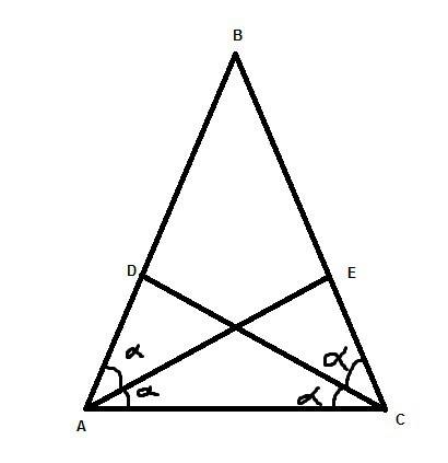завтра пересдача и там будет такой вопрос докажите, что в равнобедренном треугольнике бессиктрисы, п
