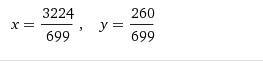 Решить систему уравнений { 5(3х+у)-8(х-6у)=20 6(х-10у)-13(х-у)=52