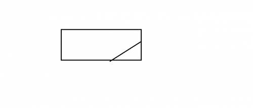 Начерти начерти прямоугольник проведи прямую линию так чтобы фигура разбилась на 5 угольник и треуго