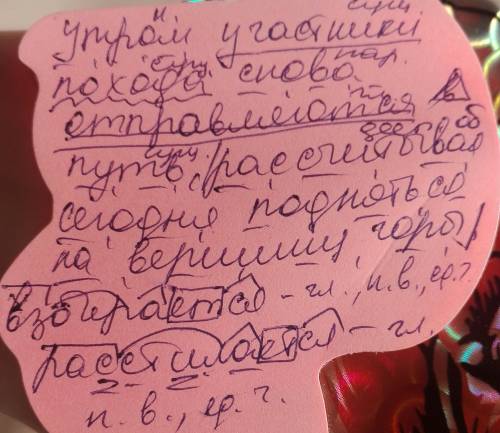 Утром участники похода снова отправляются в путь, рассчитывая сегодня подняться на вершину горы. син