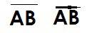 Что означают палочка вверху над записью ab. это вектор?